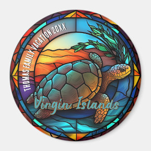 Virgin Islands Vacation Souvenir  Magnet