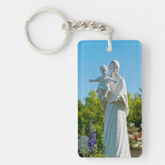 Virgin Mary and Baby Jesus in Remagen Key Ring