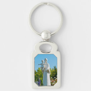 Virgin Mary and Baby Jesus in Remagen Key Ring