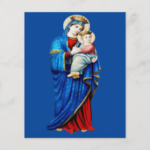 Virgin Mary and Baby Jesus Mater Admirabilis Art