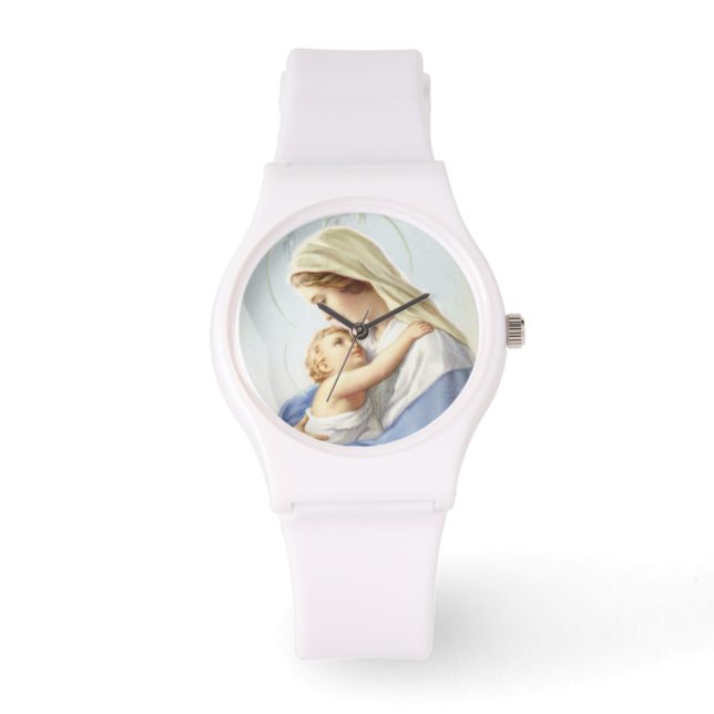 Virgin Mary and Baby Jesus Watch (Front)