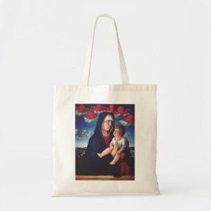 Virgin Mary and Child Classic Religious Art Tote Bag