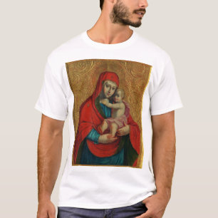 Virgin Mary and Jesus Child by Jan Rombauer T-Shirt