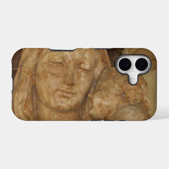 Virgin Mary & Baby Jesus Statue (Back (Horizontal))