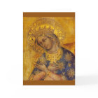Virgin Mary Blank Card