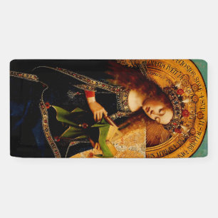 Virgin Mary by Jan van Eyck Banner