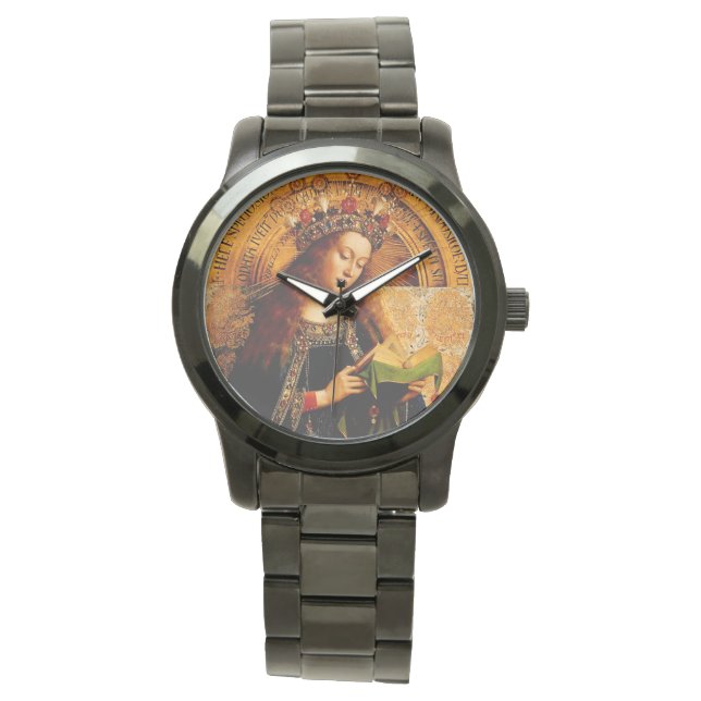 Virgin Mary by Jan van Eyck Watch (Front)
