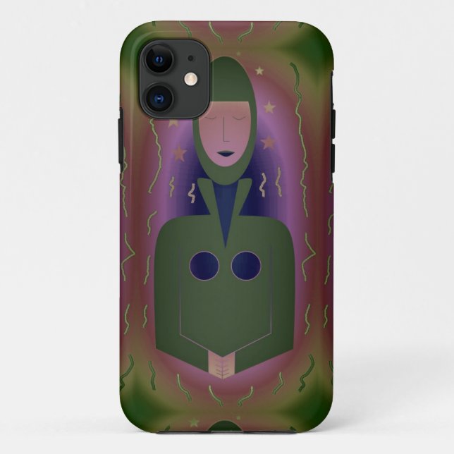 Virgin Mary Case-Mate iPhone Case (Back)