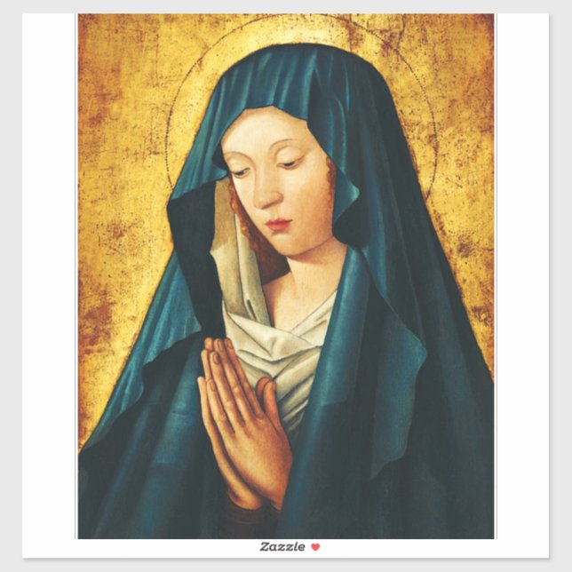 Virgin Mary Hodegetria Byzantine Catholic Icon Art (Sheet)