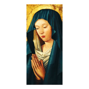 Virgin Mary Hodegetria Byzantine Catholic Icon Art Rack Card