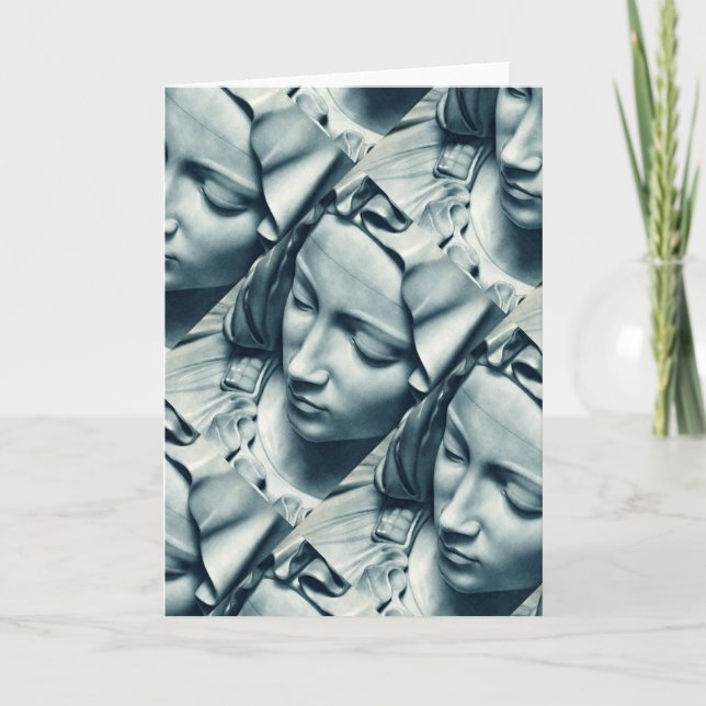 Virgin Mary Holiday Card (Front)