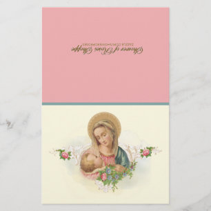 Virgin Mary Jesus Spiritual Communion Prayer