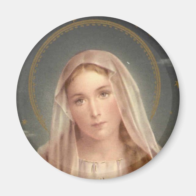 VIRGIN MARY MAGNET (Front)