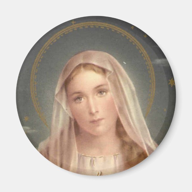 VIRGIN MARY MAGNET (Front)
