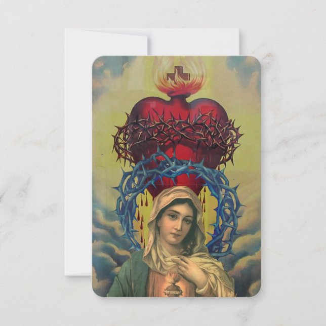 Virgin Mary, Mother of Jesus card (Front)