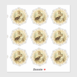 Virgin Mary Mount Carmel Jesus Religious Vinyl