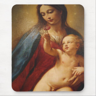 VIRGIN MARY MOUSE MAT