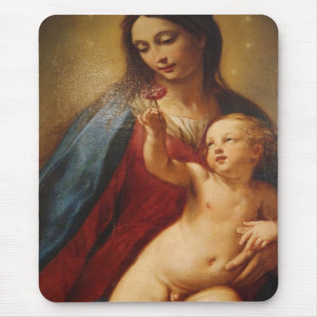 VIRGIN MARY MOUSE MAT (Front)