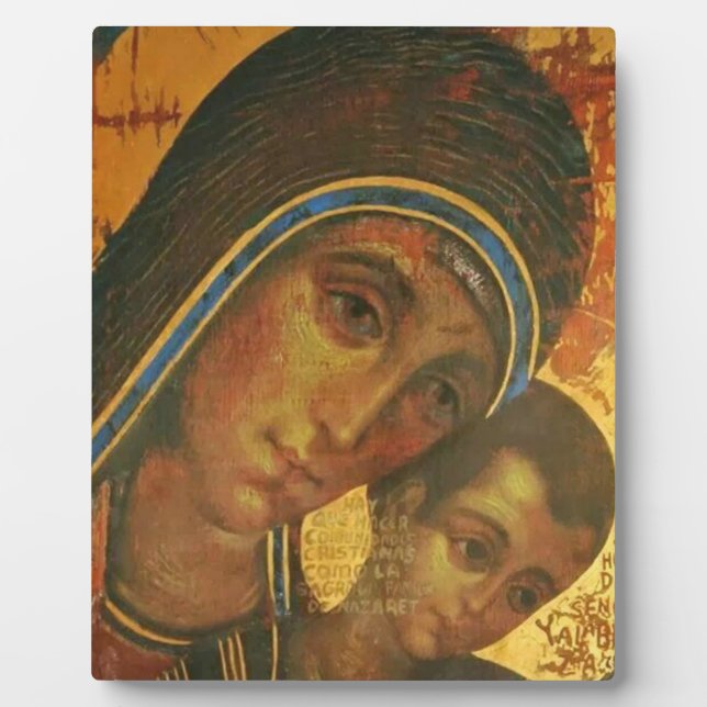 Virgin Mary Neocatechumenal Way Plaque (Front)