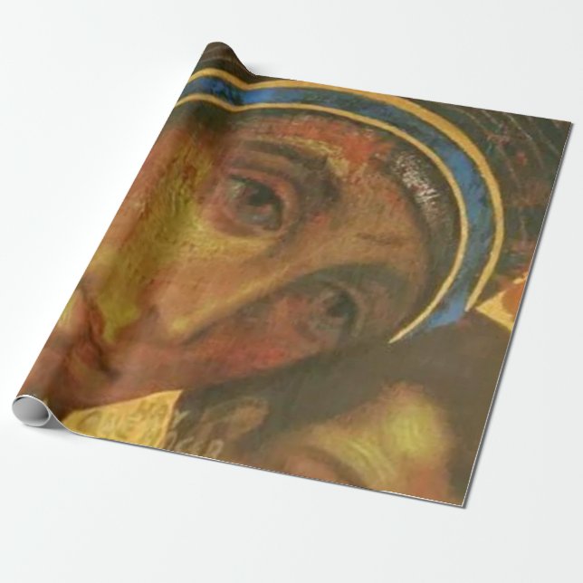 Virgin Mary Neocatechumenal Way Wrapping Paper (Unrolled)