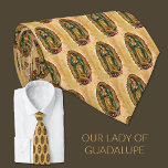 Virgin Mary of Guadalupe Mexico Spanish Tie<br><div class="desc">Featuring a beautiful Catholic image of the Blessed Virgin Mary under the title of  Our Lady of Guadalupe,  the Virgin of the Americas.</div>