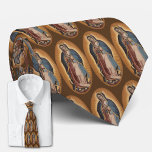 Virgin Mary of Guadalupe Mexico Spanish Tie<br><div class="desc">This beautiful image of the Blessed Virgin Mary under the title of  Our Lady of Guadalupe,  the Virgin of the Americas.</div>