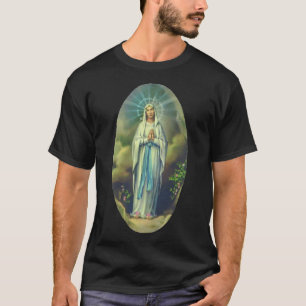 Virgin Mary Of Lourdes Our Lady Christian Gift For T-Shirt