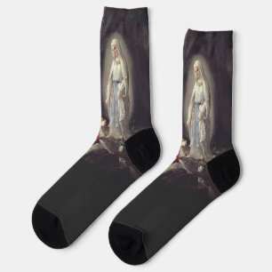 Virgin Mary of Lourdes Socks