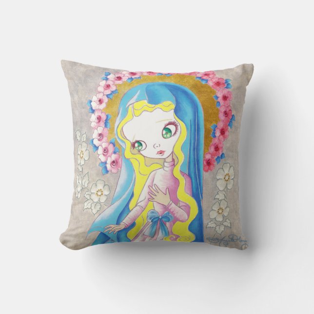 Virgin Mary Our Lady Cushion (Front)