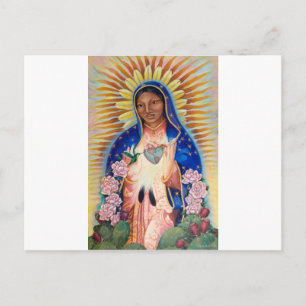 Virgin Mary - Our Lady Of Guadalupe Postcard