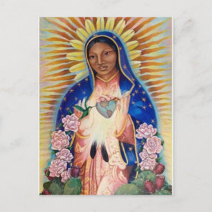 Virgin Mary - Our Lady Of Guadalupe Postcard