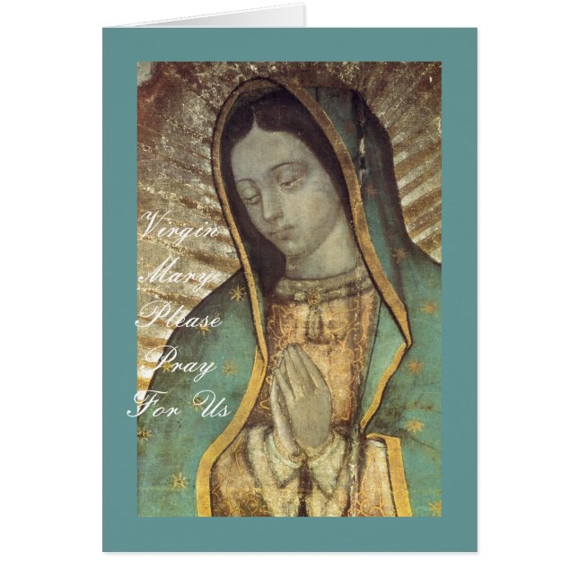 VIRGIN MARY PLEASE PRAY FOR US (Front)