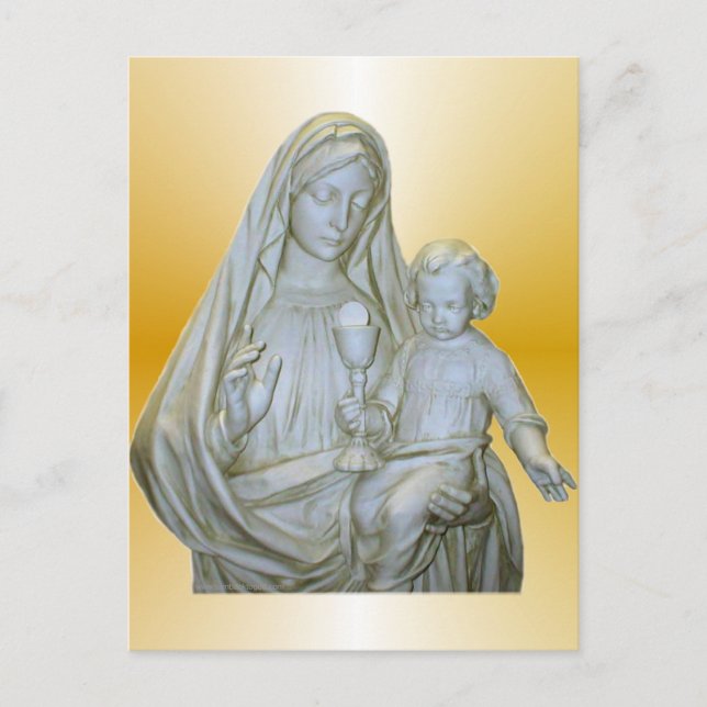Virgin Mary Postcard (Front)