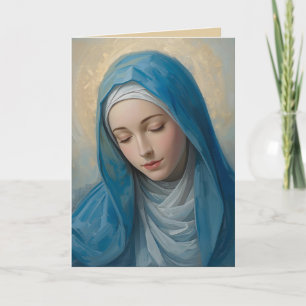 Virgin Mary Sympathy Card