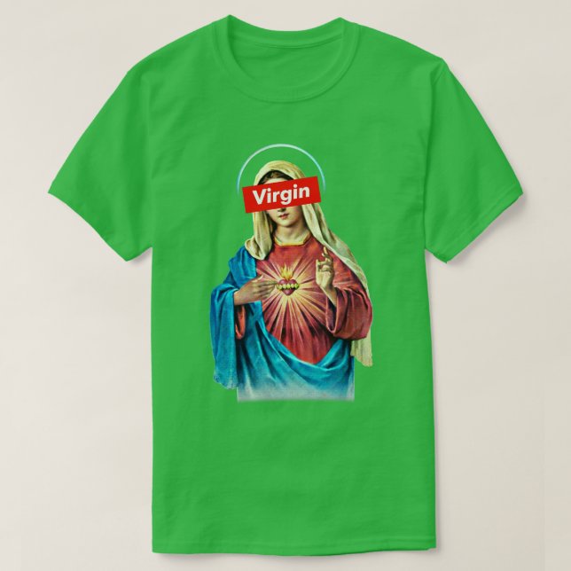 Virgin Mary T-Shirt (Design Front)