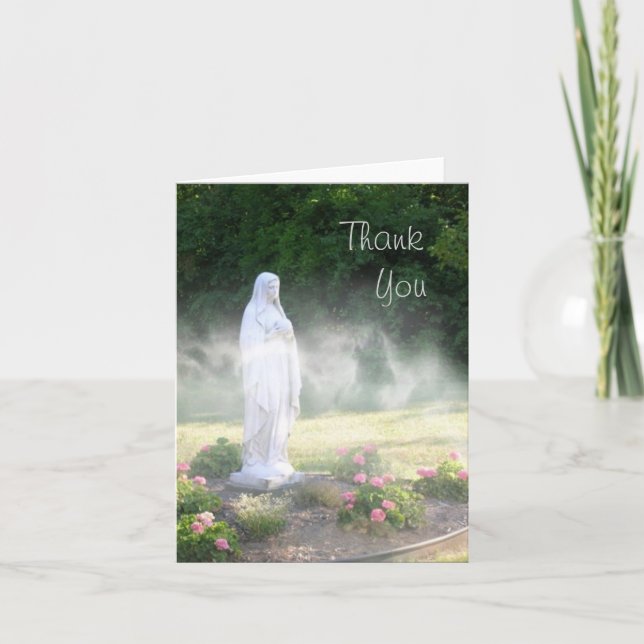 Virgin Mary Thank You Card (Front)