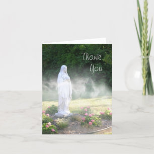 Virgin Mary Thank You Card