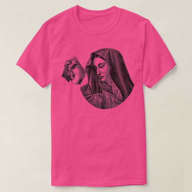 Virgin Mary Vendetta T-Shirt (Design Front)