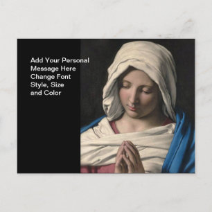 Virgin Mary / Virgen Maria Postcard