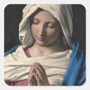 Virgin Mary / Virgen Maria Square Sticker