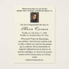 Virgin Mexico Guadalupe Spanish Funeral Prayer