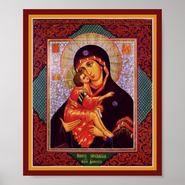 Virgin Mother of Vladimir Poster (Front)