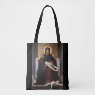 Virgin of Consolation William Adolphe Bouguereau Tote Bag