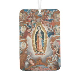 “Virgin of Guadalupe” art air freshner Car Air Freshener