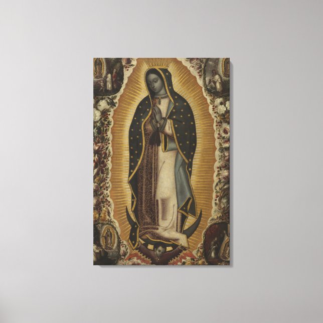 Virgin of Guadalupe Canvas Print (Front)