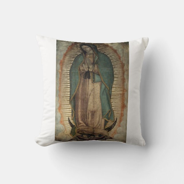 Virgin of Guadalupe Cushion (Front)