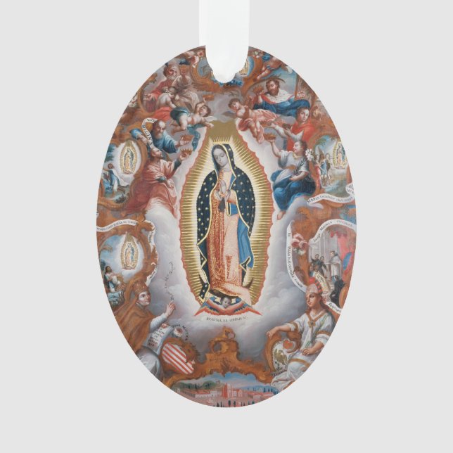 “Virgin of Guadalupe” custom ornament (Front)