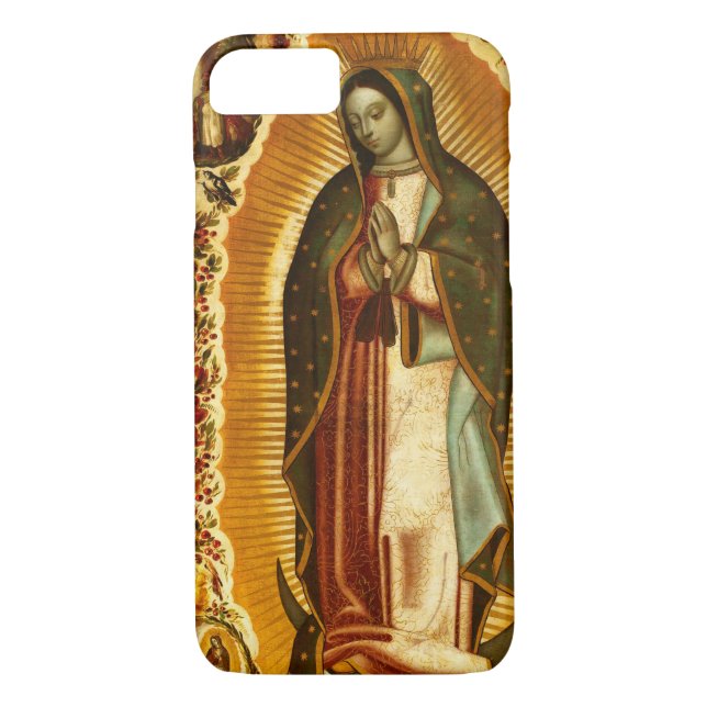 Virgin of Guadalupe Our Lady Mother Mary Case-Mate iPhone Case (Back)