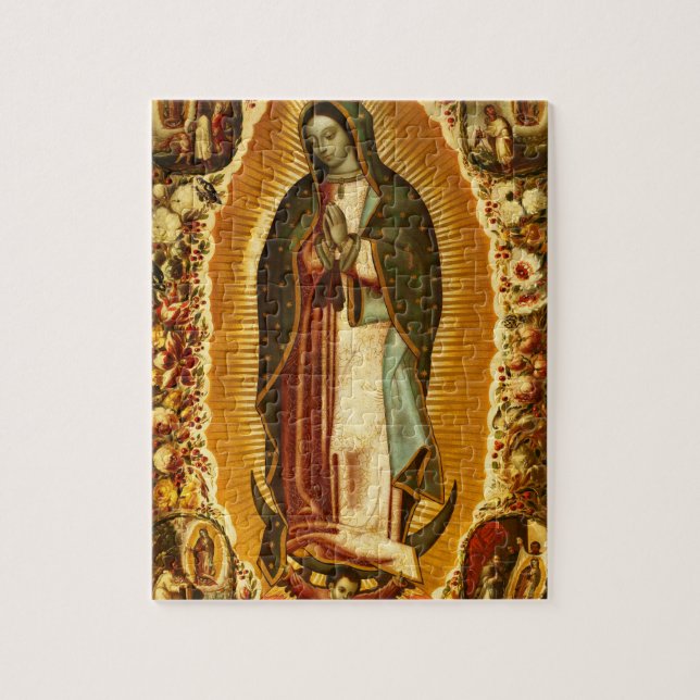 Virgin of Guadalupe Our Lady Mother Mary Jigsaw Puzzle (Vertical)