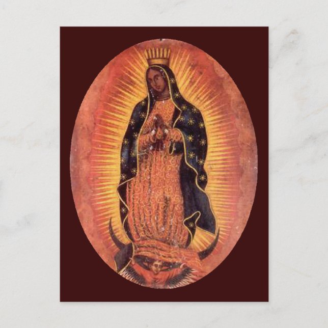 Virgin of Guadalupe Postcard (Front)